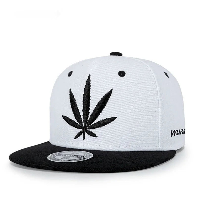 New Snapback Baseball Hat Ten Times Embroidery Adjustable Hats  for Youth Men Women Fashion Cap Flat Trend Street Dance Caps