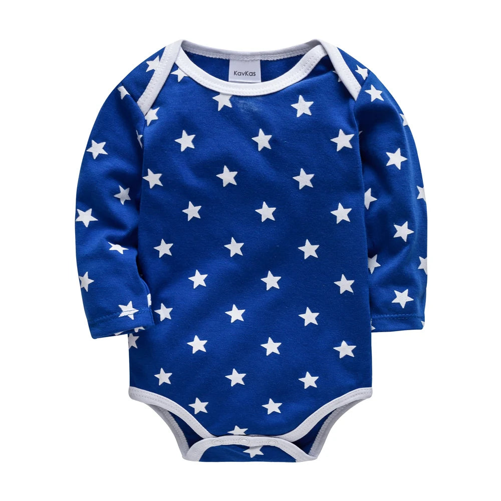 Toddler Boy Clothes Bodysuits Baby Girl Rompers Playsuits Full Sleeve Originals Jumpsuits Lange Bebe Newborns Pop It 100% Cotton