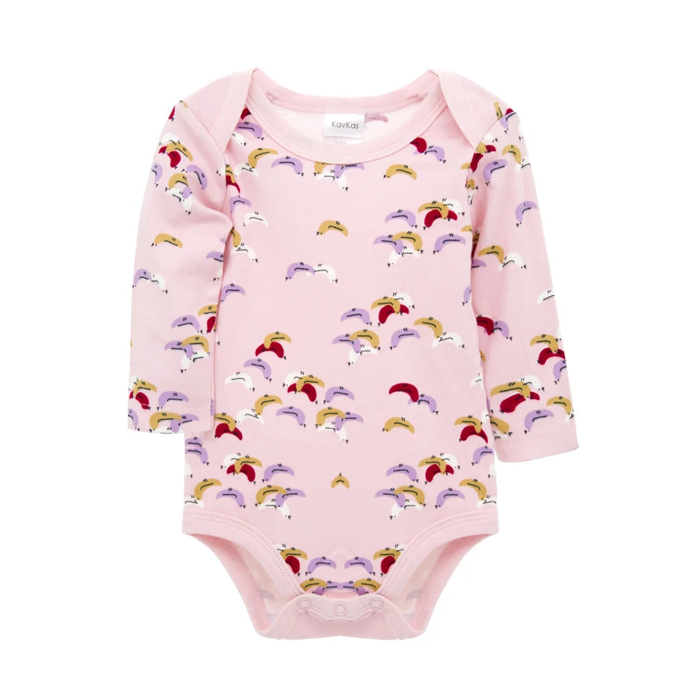 Toddler Boy Clothes Bodysuits Baby Girl Rompers Playsuits Full Sleeve Originals Jumpsuits Lange Bebe Newborns Pop It 100% Cotton