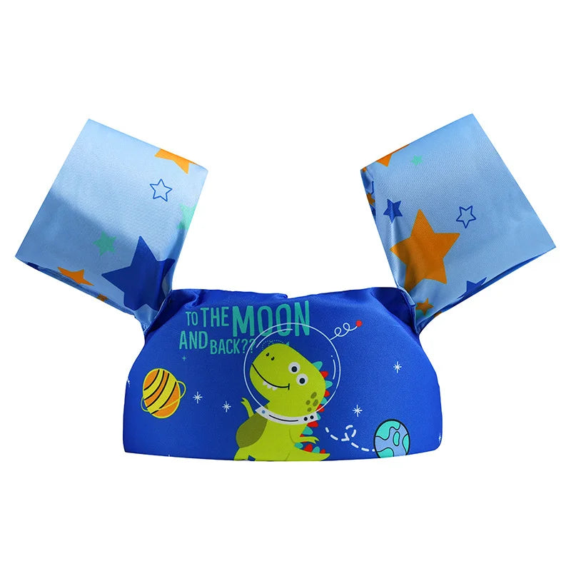 Kid Safe Swim Foam Float Arm Sleeve Armbands Floating Ring Buoyancy Swimming Equipment Pool Toys Soft Wear Resistant Portable