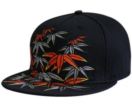 Men Flat Hat Hip Hop Snapback Fancy Rivet Baseball Caps Street Dance Trendy K-pop Hat Embroidered Street Headwear