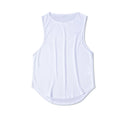 Men's Sleeveless Sports T-Shirt Quick Drying Breathable Tank Top For Running Training Marathon Fitness Vest