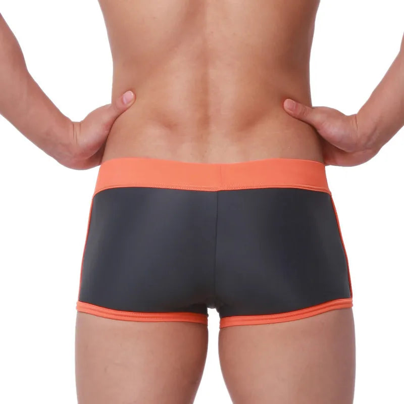 Summer Beach Mens Swimming Shorts For Men Swim Trunks Bermuda Surf Gym Swimwear Boxer Briefs Sexy Man Swimsuit Desmiit Zwembroek