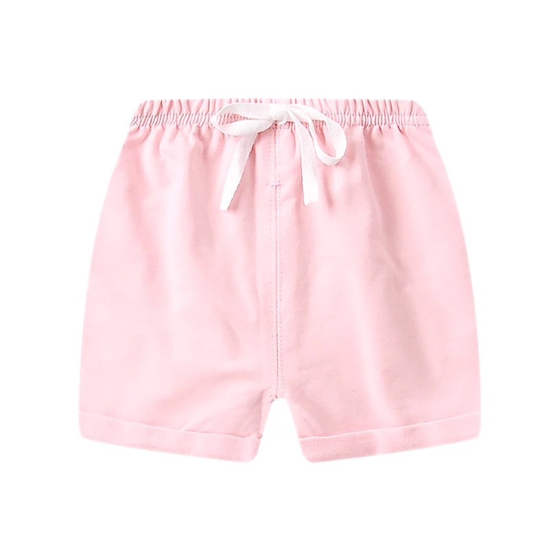 Toddler Boy Teenage Girl Shorts Cotton Kids Sport 0 to 1 2 3 4 5 6 Years Summer Black White Running Shorts for Children Clothing