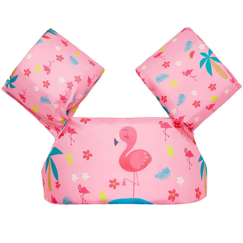 Kid Safe Swim Foam Float Arm Sleeve Armbands Floating Ring Buoyancy Swimming Equipment Pool Toys Soft Wear Resistant Portable