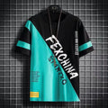 Short Sleeved T-shirt for Men's Summer New Trendy Brand Slim Fit Round Neck Men's Half Sleeved T-shirt Upper Garment