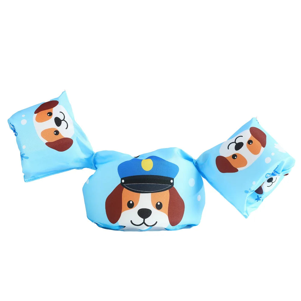 Kid Safe Swim Foam Float Arm Sleeve Armbands Floating Ring Buoyancy Swimming Equipment Pool Toys Soft Wear Resistant Portable