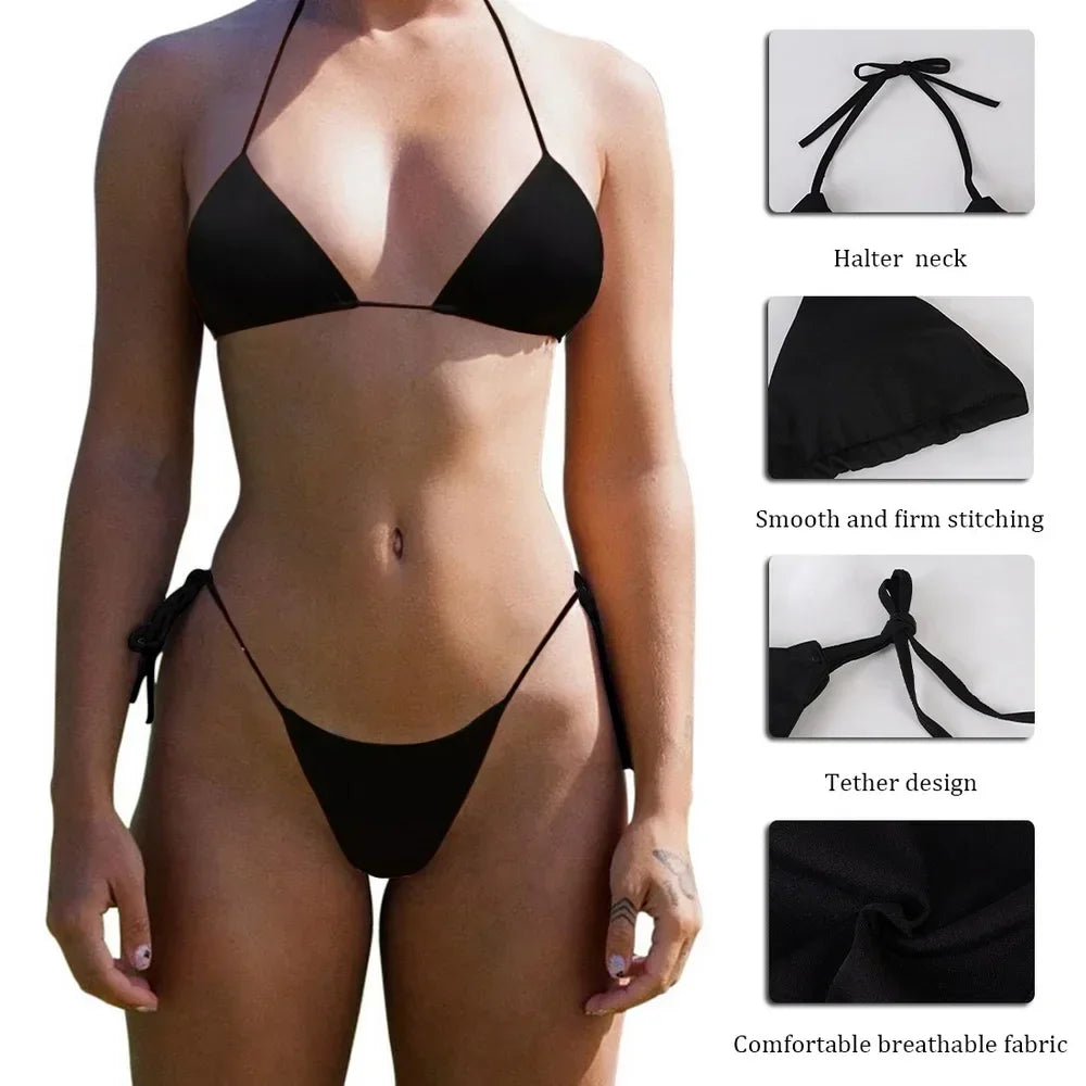 Sexy Women Bikini Brazilian Swimsuit Push-up Bra Bikini Set Two Piece Swim Suit Swimwear Beachwear Bathing Maillot De Bain Femme