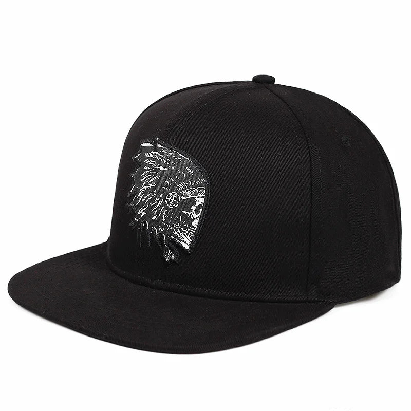 New Snapback Baseball Hat Ten Times Embroidery Adjustable Hats  for Youth Men Women Fashion Cap Flat Trend Street Dance Caps