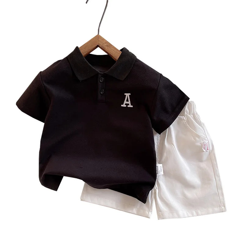 New Summer Baby Boys Clothing Suit Children Boys T-Shirt Shorts 2Pcs/Sets Infant Kids Clothes Casual Costume Toddler Tracksuits