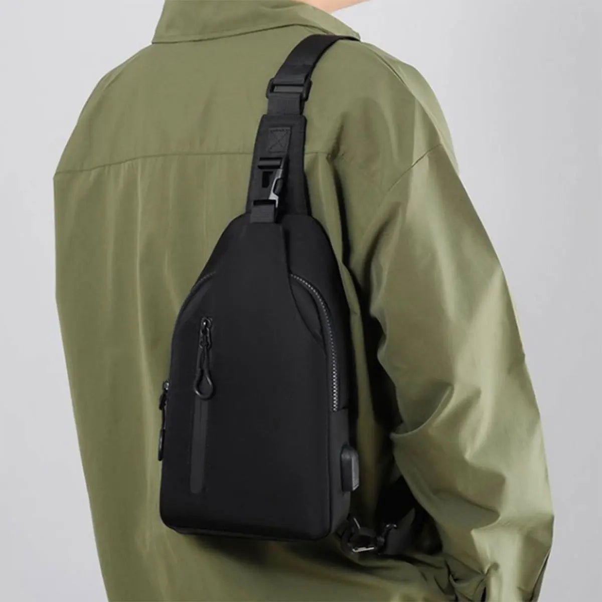 Korean breast bag Spring/summer leisure bag Sports women's oblique shoulder bag Fashion single shoulder crossbody bag