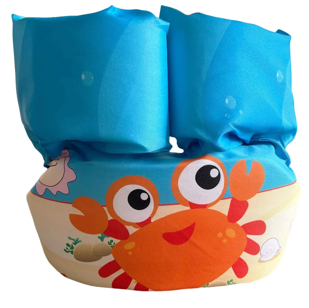 Kid Safe Swim Foam Float Arm Sleeve Armbands Floating Ring Buoyancy Swimming Equipment Pool Toys Soft Wear Resistant Portable