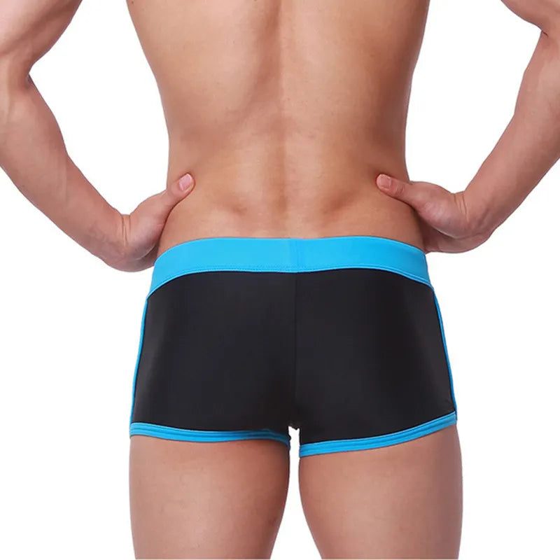 Summer Beach Mens Swimming Shorts For Men Swim Trunks Bermuda Surf Gym Swimwear Boxer Briefs Sexy Man Swimsuit Desmiit Zwembroek