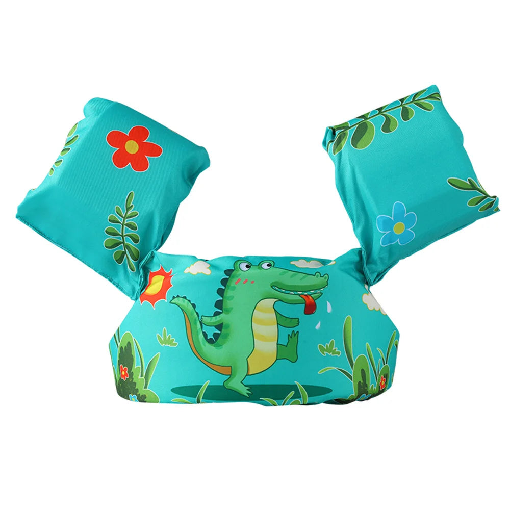 Kid Safe Swim Foam Float Arm Sleeve Armbands Floating Ring Buoyancy Swimming Equipment Pool Toys Soft Wear Resistant Portable