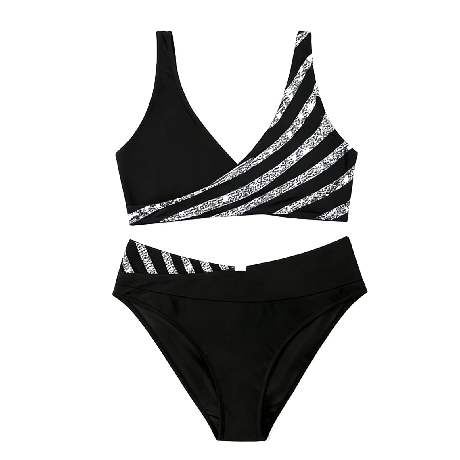 Womens Swimsuit Fashion Split Sexy Bikini With Bra Pads And No Steel Bra two piece Swimming Costume купальник женский раздельный
