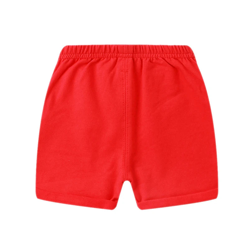 Toddler Boy Teenage Girl Shorts Cotton Kids Sport 0 to 1 2 3 4 5 6 Years Summer Black White Running Shorts for Children Clothing