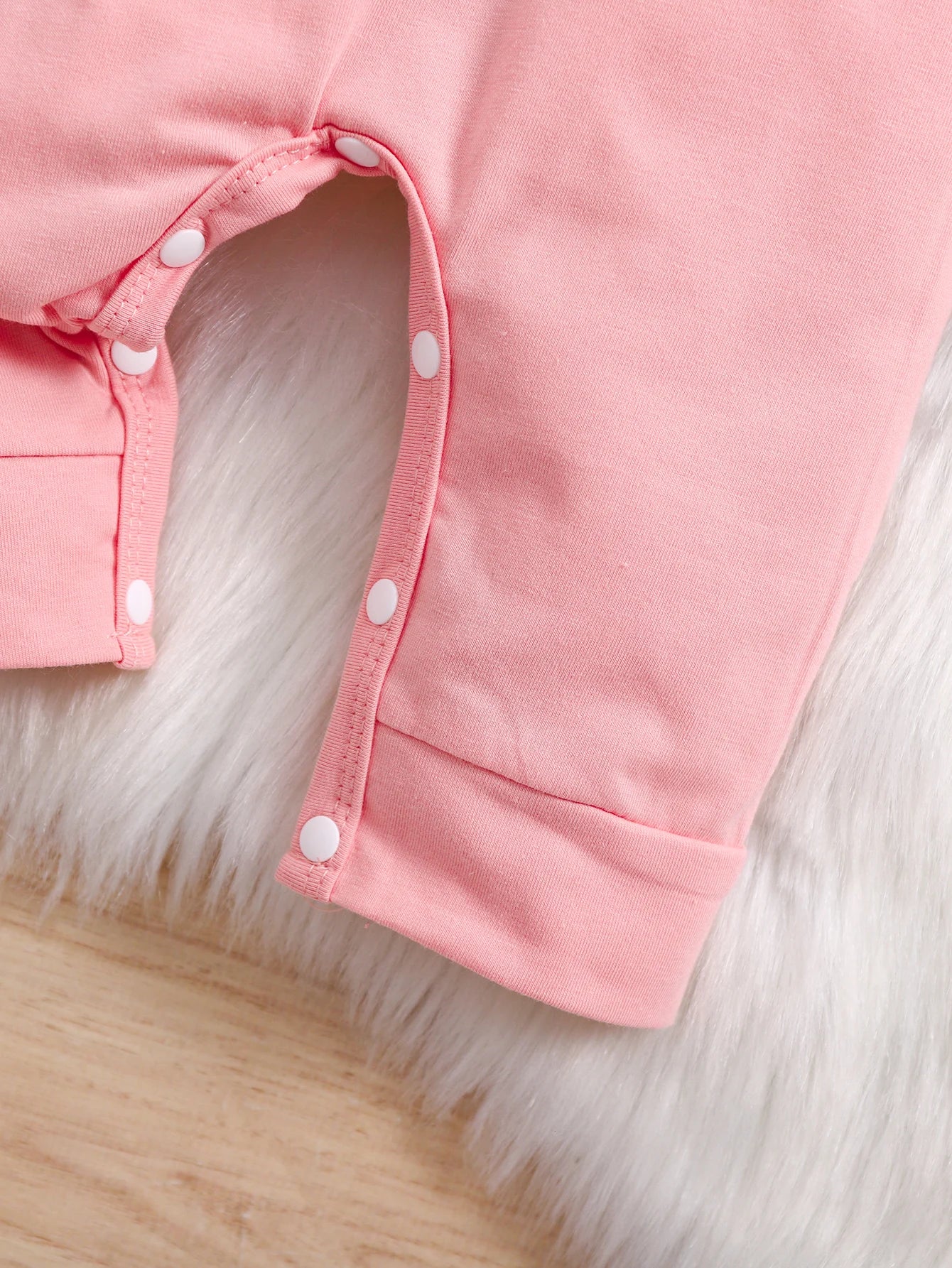 Newborn Baby Girl Romper with Hat, Cartoon Print Cotton Long Sleeve Infant Jumpsuit, Soft Breathable One-Piece Outfit for 3-12M