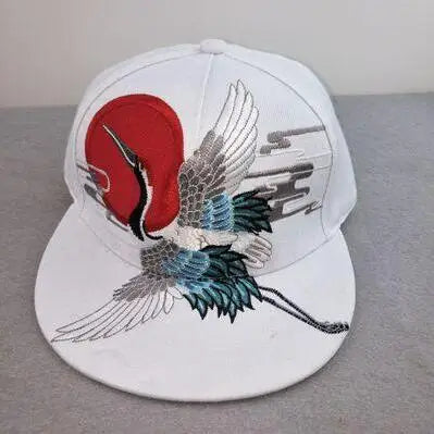 Men Flat Hat Hip Hop Snapback Fancy Rivet Baseball Caps Street Dance Trendy K-pop Hat Embroidered Street Headwear