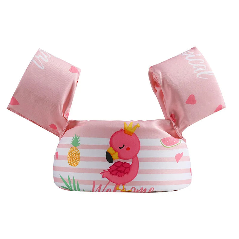 Kid Safe Swim Foam Float Arm Sleeve Armbands Floating Ring Buoyancy Swimming Equipment Pool Toys Soft Wear Resistant Portable