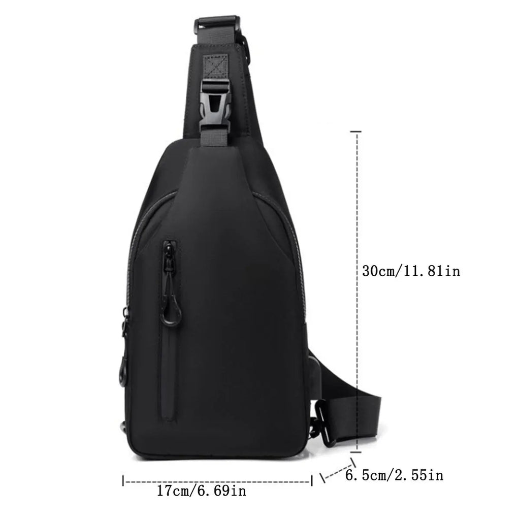 Korean breast bag Spring/summer leisure bag Sports women's oblique shoulder bag Fashion single shoulder crossbody bag