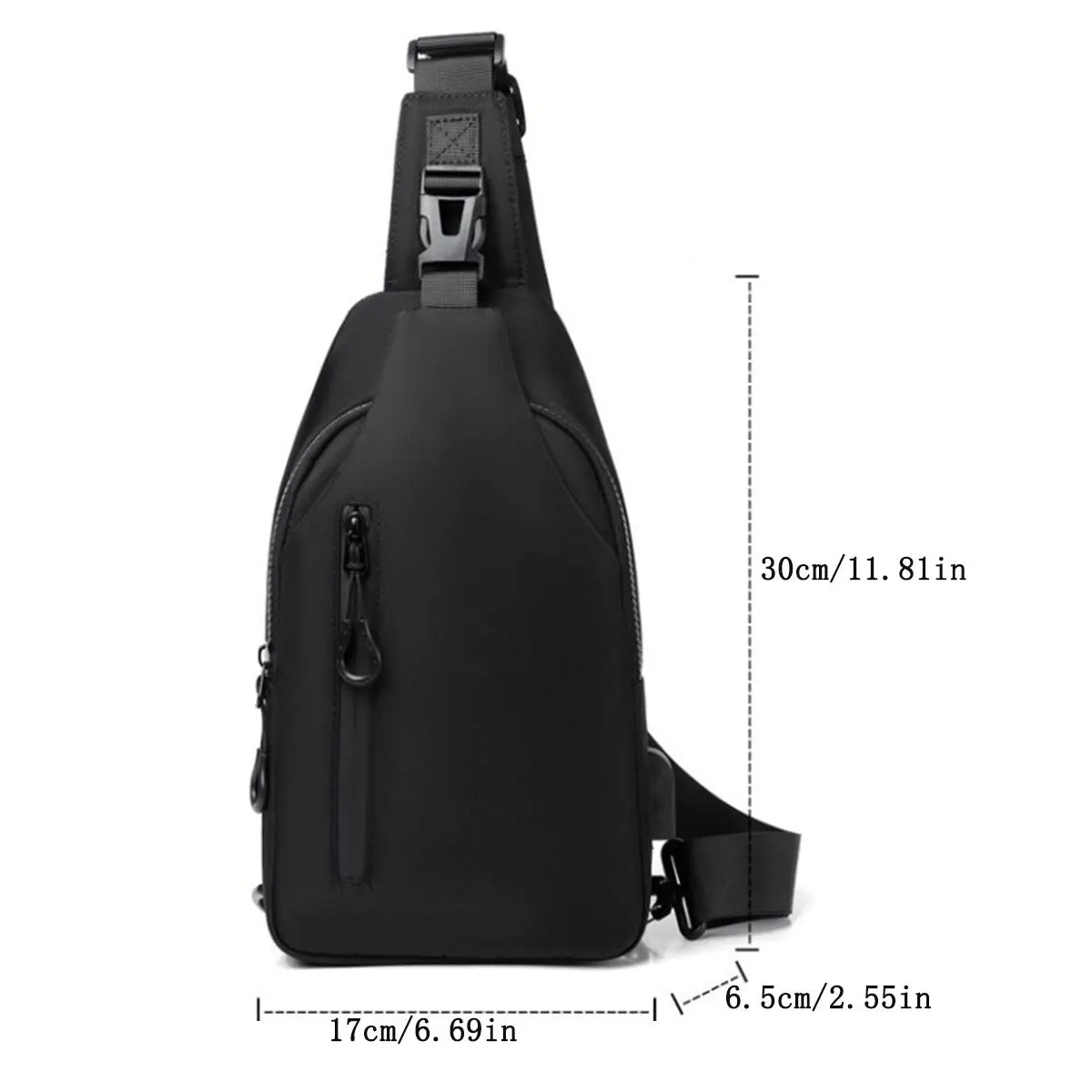 Korean breast bag Spring/summer leisure bag Sports women's oblique shoulder bag Fashion single shoulder crossbody bag