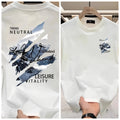 Men Cotton T-shirt T-shirt with The Trend of Neutral Graphics Daily Casual Street Breathable Daily Necessities Men Clothing