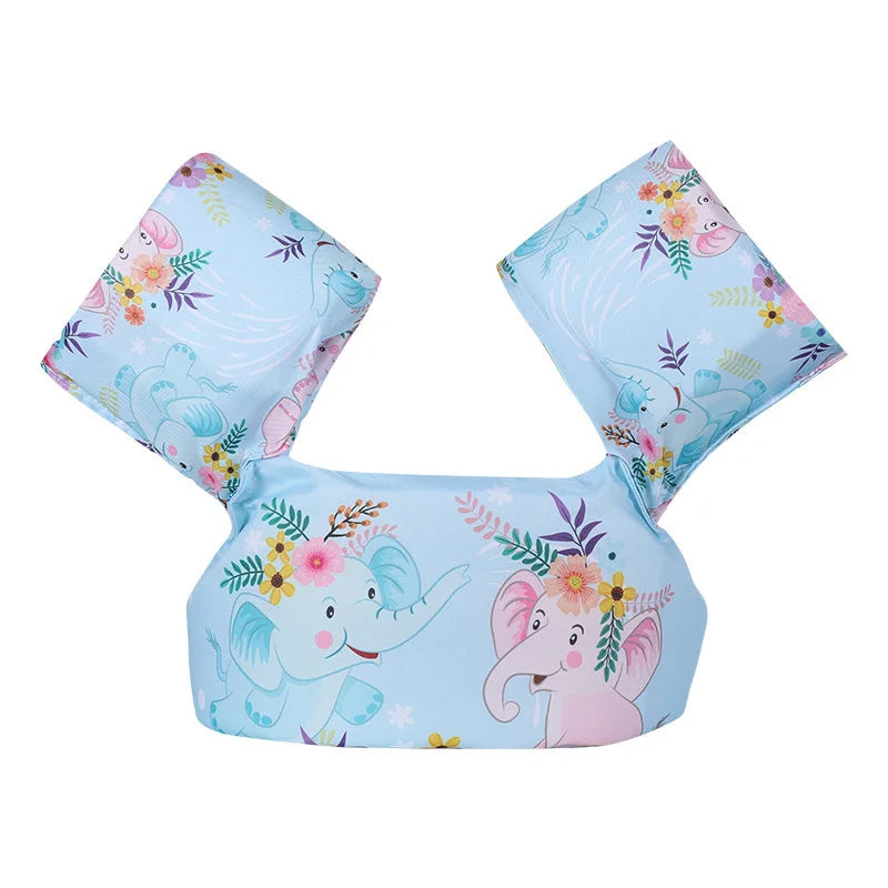 Kid Safe Swim Foam Float Arm Sleeve Armbands Floating Ring Buoyancy Swimming Equipment Pool Toys Soft Wear Resistant Portable