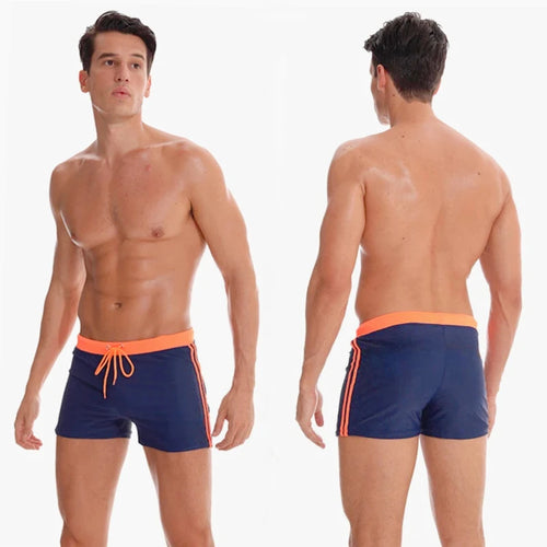 2025 New Men's Swimming Briefs Swimtrunks  Boy Swimwear Male Beach Shorts Swimsuit Waterproof Underpants homens maillot de bain