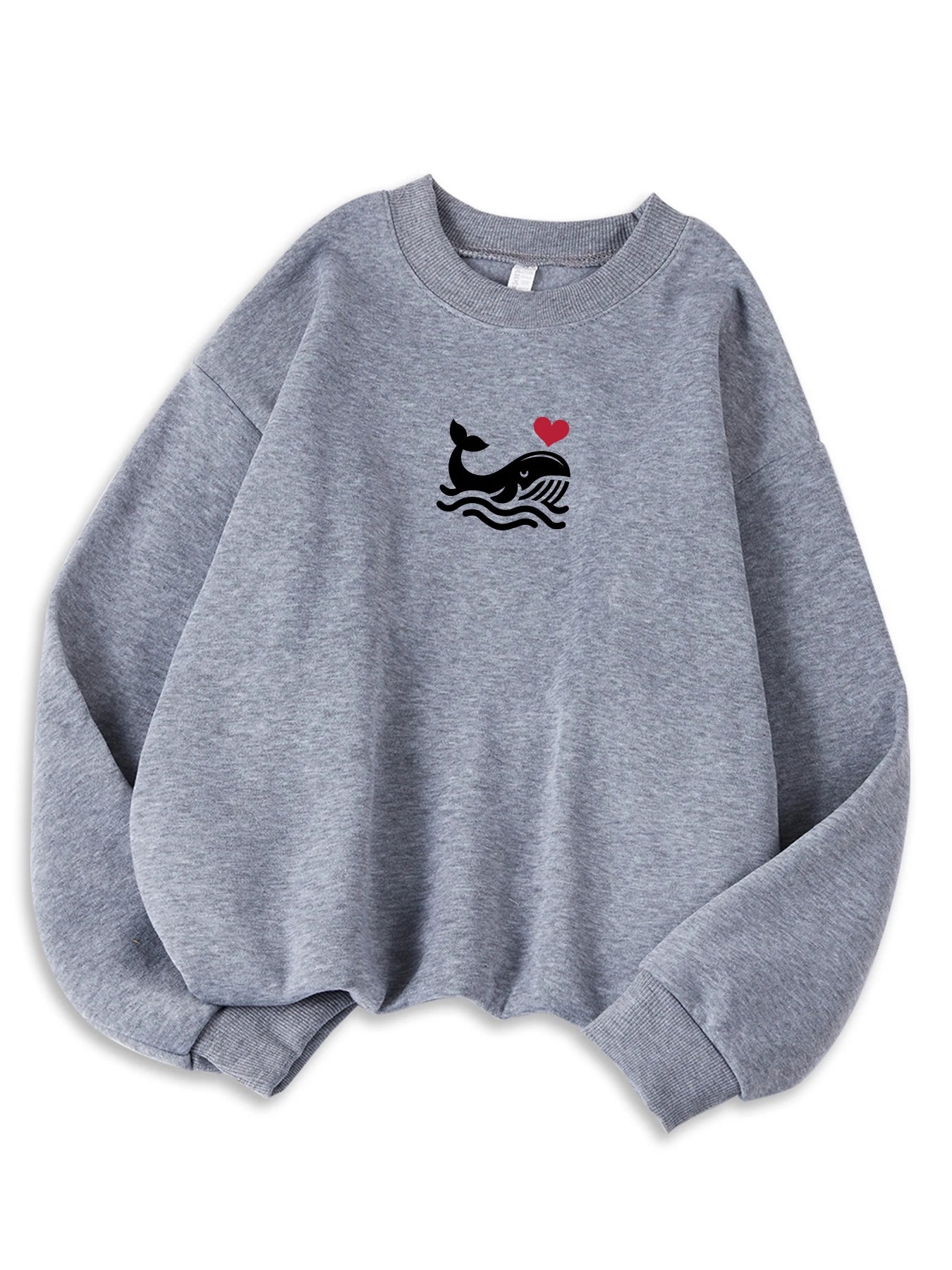 Casual Women's Sweatshirts Kawaii Bow Graphic Prints Pullover Comfortable Warm Oversize Hoodie Autumn Fleece Soft Female Clothes