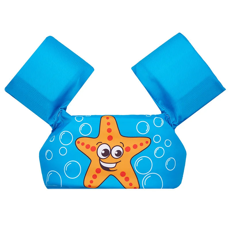 Kid Safe Swim Foam Float Arm Sleeve Armbands Floating Ring Buoyancy Swimming Equipment Pool Toys Soft Wear Resistant Portable