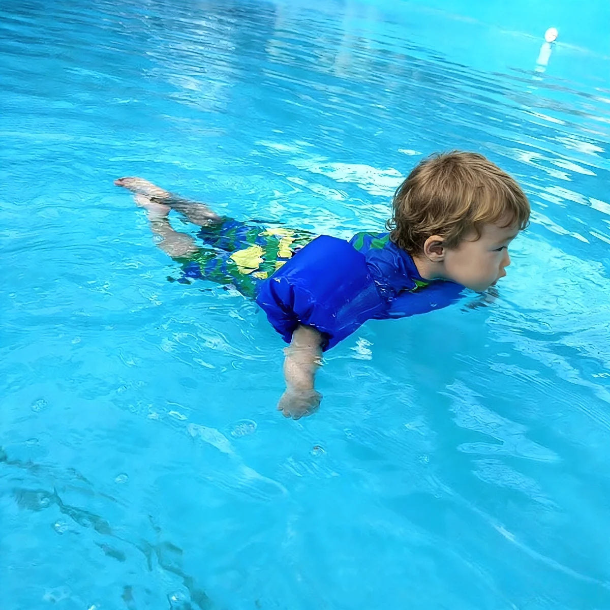 Kid Safe Swim Foam Float Arm Sleeve Armbands Floating Ring Buoyancy Swimming Equipment Pool Toys Soft Wear Resistant Portable
