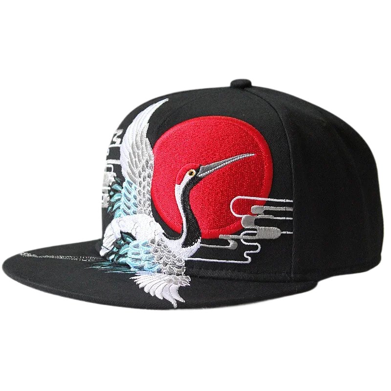 Men Flat Hat Hip Hop Snapback Fancy Rivet Baseball Caps Street Dance Trendy K-pop Hat Embroidered Street Headwear