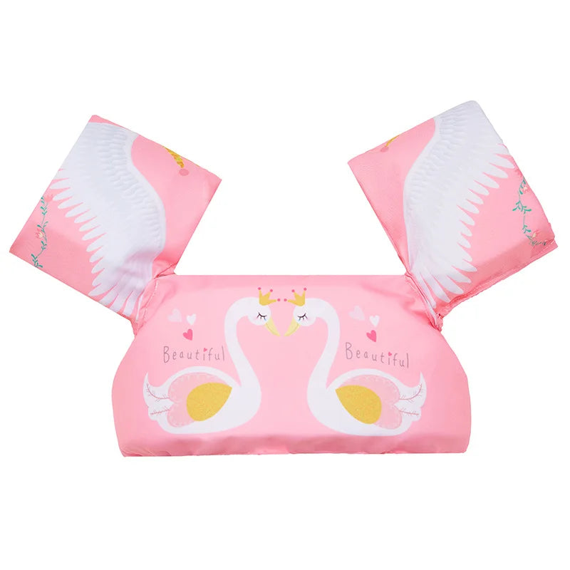 Kid Safe Swim Foam Float Arm Sleeve Armbands Floating Ring Buoyancy Swimming Equipment Pool Toys Soft Wear Resistant Portable