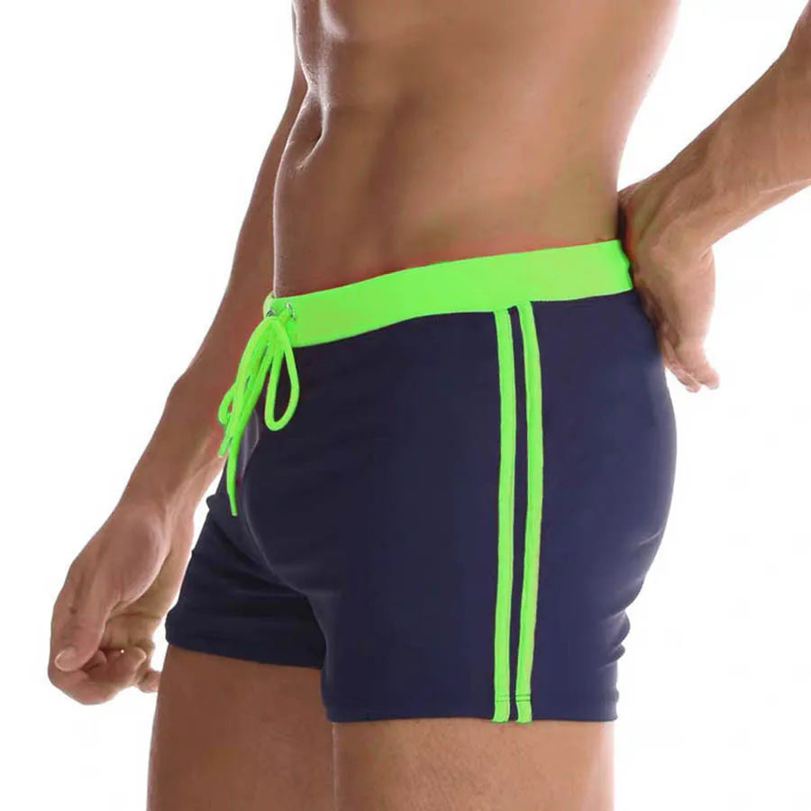 2025 New Men's Swimming Briefs Swimtrunks  Boy Swimwear Male Beach Shorts Swimsuit Waterproof Underpants homens maillot de bain