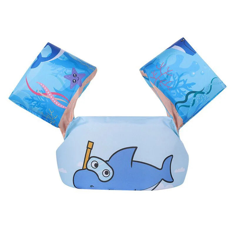 Kid Safe Swim Foam Float Arm Sleeve Armbands Floating Ring Buoyancy Swimming Equipment Pool Toys Soft Wear Resistant Portable