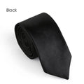 1Pc Fashion Slim Plain Mens Solid Skinny Neck Party wedding Tie Silk Necktie