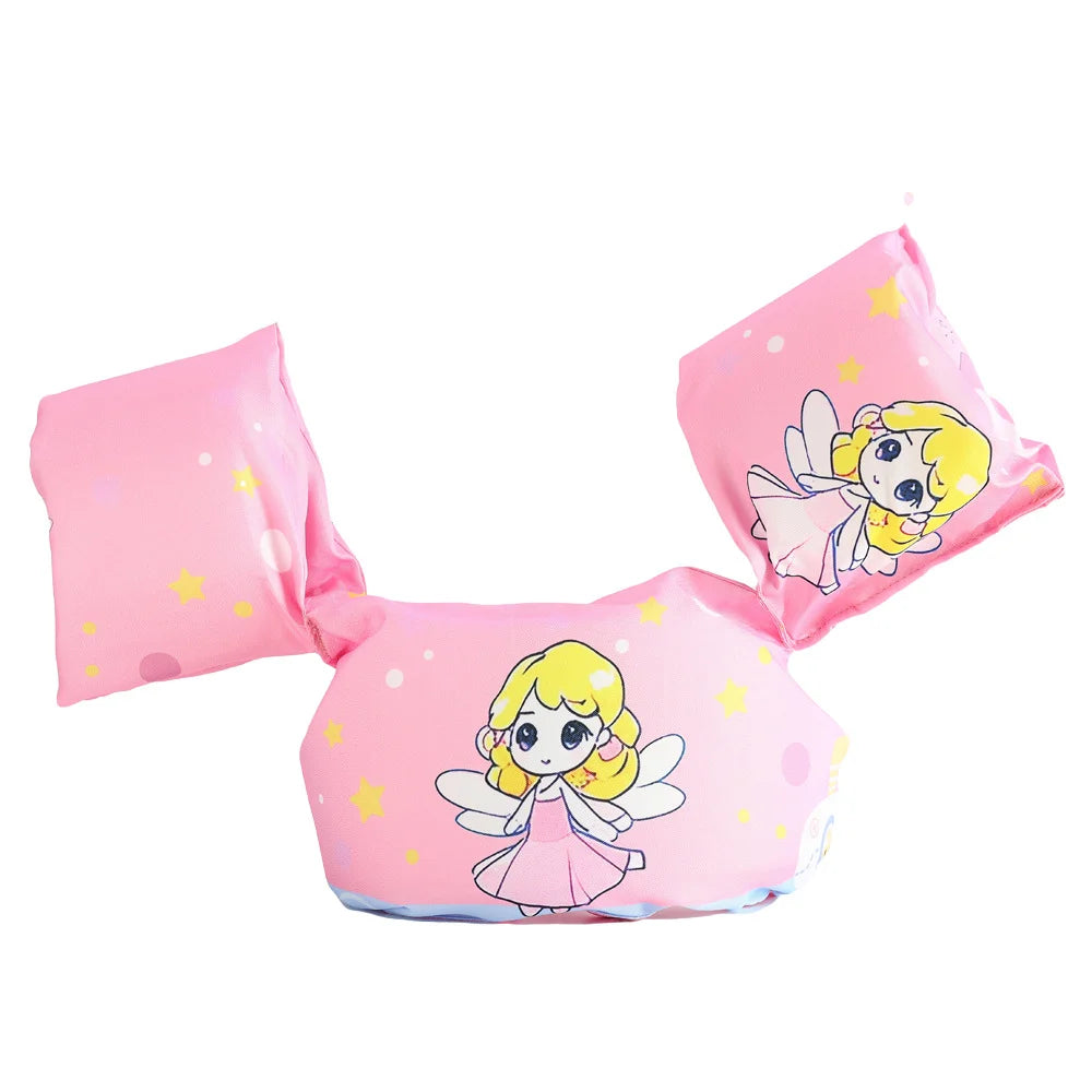 Kid Safe Swim Foam Float Arm Sleeve Armbands Floating Ring Buoyancy Swimming Equipment Pool Toys Soft Wear Resistant Portable