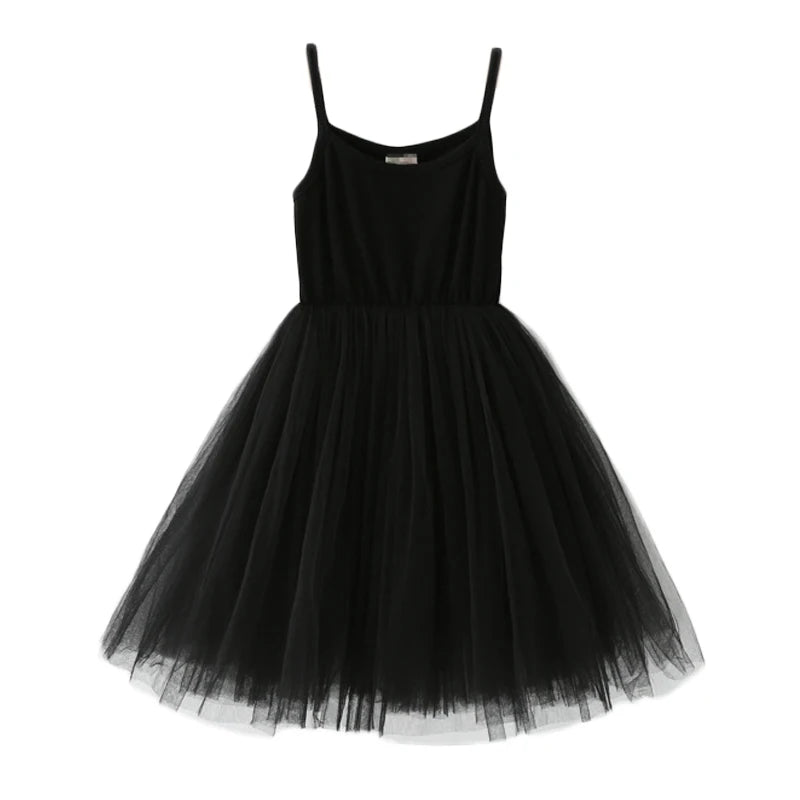 Baby Girls Cotton Tutu Dress Toddler Party Tulle Sundress Infant Princess Sleeveles Dresses Children Kids Sundress Clothing