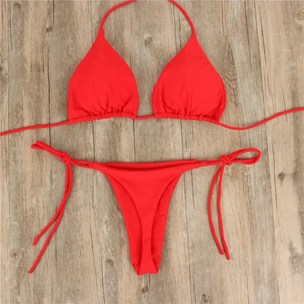 Sexy Women Bikini Brazilian Swimsuit Push-up Bra Bikini Set Two Piece Swim Suit Swimwear Beachwear Bathing Maillot De Bain Femme