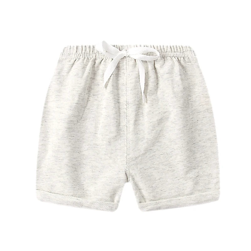 Toddler Boy Teenage Girl Shorts Cotton Kids Sport 0 to 1 2 3 4 5 6 Years Summer Black White Running Shorts for Children Clothing
