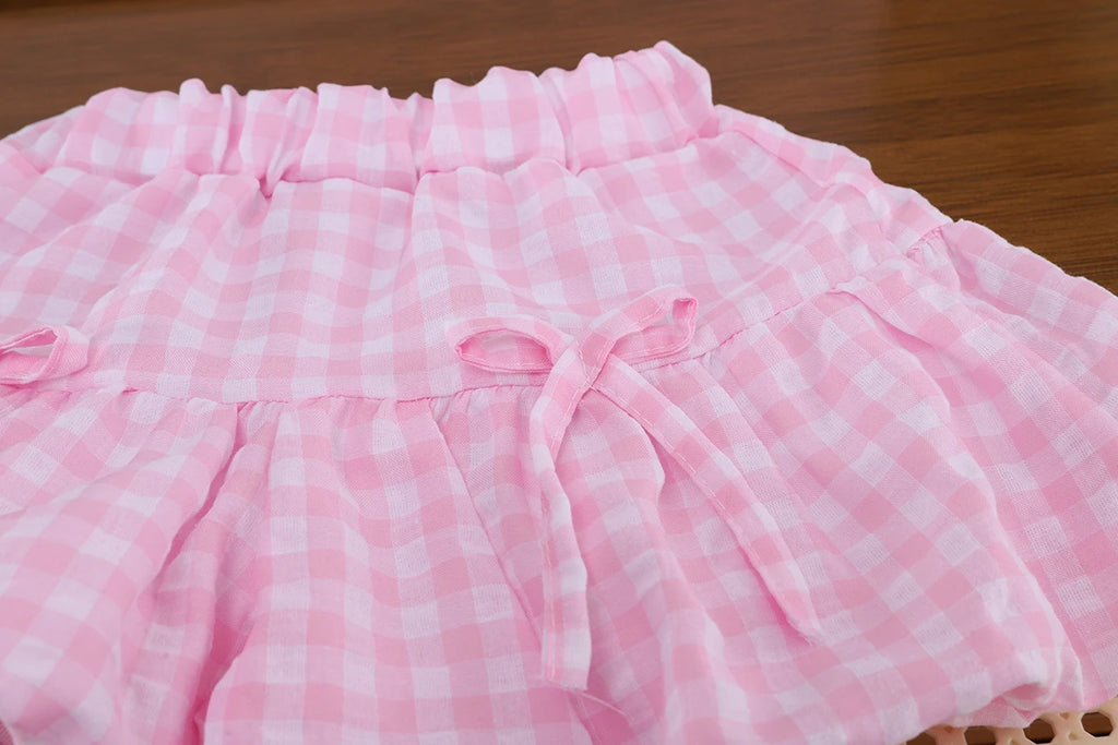 Toddler Girl Summer Clothing Set Baby Girls Printed Rabbit T-shirt Short Pants Outfit Infant Kids Fashion Girls Clothes 0-4Years