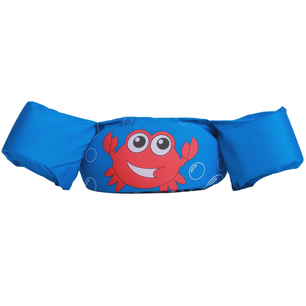 Kid Safe Swim Foam Float Arm Sleeve Armbands Floating Ring Buoyancy Swimming Equipment Pool Toys Soft Wear Resistant Portable