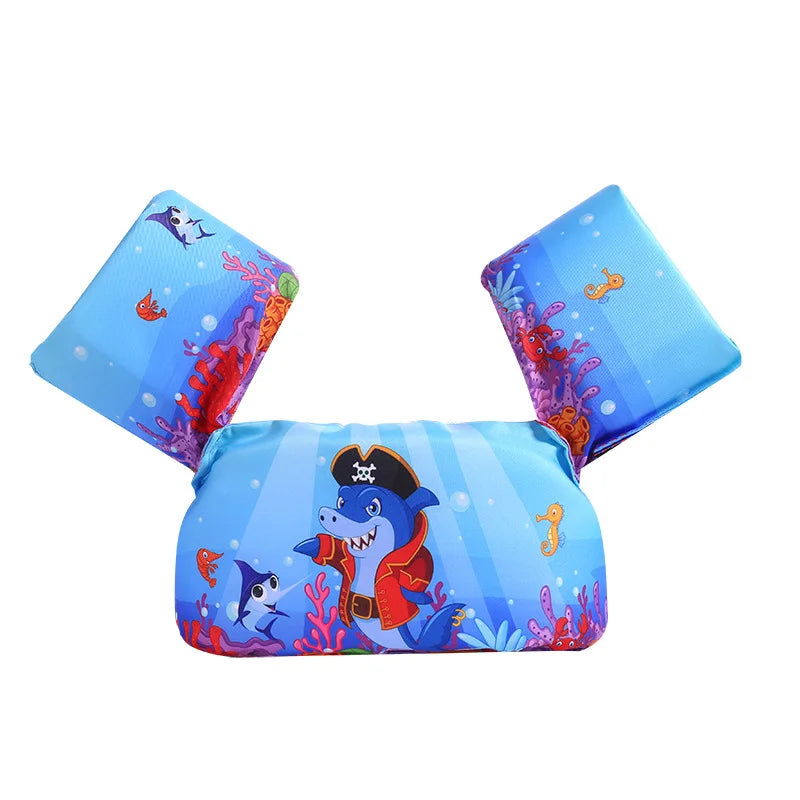 Kid Safe Swim Foam Float Arm Sleeve Armbands Floating Ring Buoyancy Swimming Equipment Pool Toys Soft Wear Resistant Portable