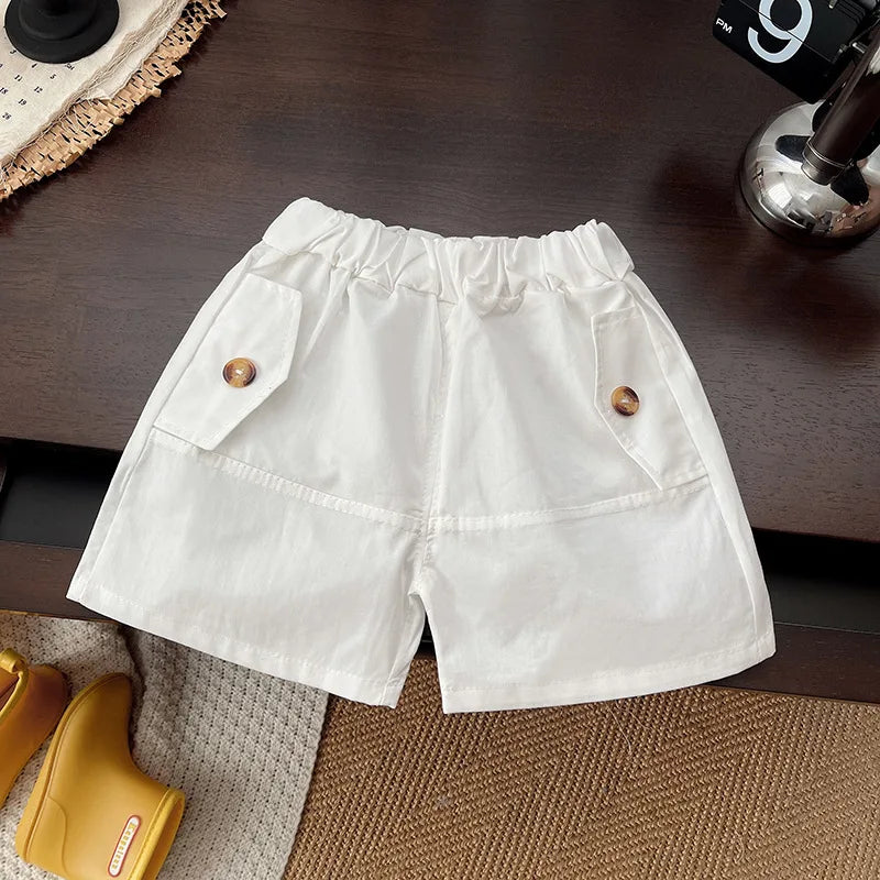 Baby Boy Clothes	Set T-shirt+Shorts Kids Boy Summer Clothing Set Stripe Baby Boy Outfit Set Infant Toddler T-Shirt & Pants