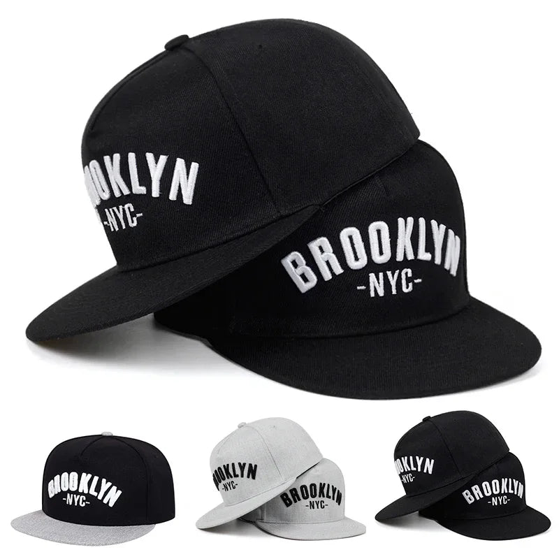 BROOKLYN letter embroidered snapback cap men fashion cotton% hat adjusted outdoor sport leisure hats hip hop baseball caps