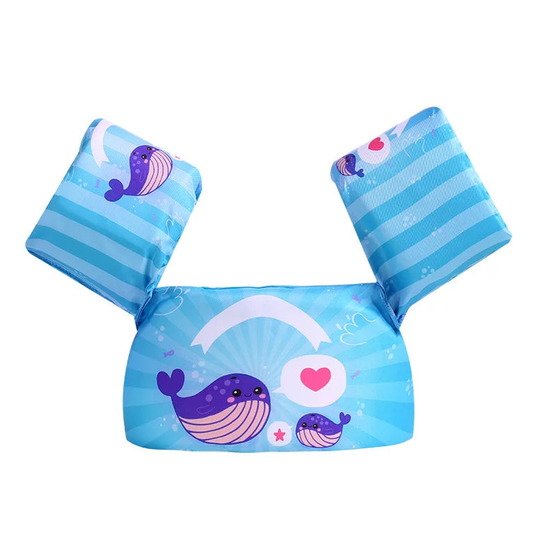 Kid Safe Swim Foam Float Arm Sleeve Armbands Floating Ring Buoyancy Swimming Equipment Pool Toys Soft Wear Resistant Portable
