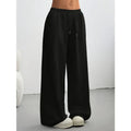 Spring and Autumn Casual Style Small Hoodie Straight Pants Casual Pants Women's Autumn and Winter Baggy Pants