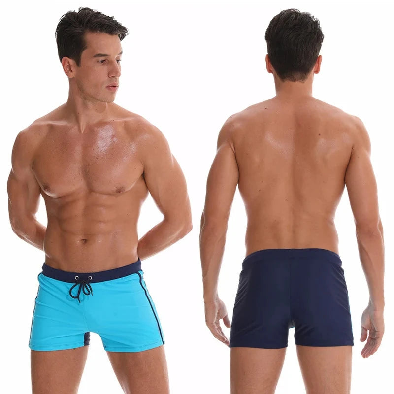 2025 New Men's Swimming Briefs Swimtrunks  Boy Swimwear Male Beach Shorts Swimsuit Waterproof Underpants homens maillot de bain